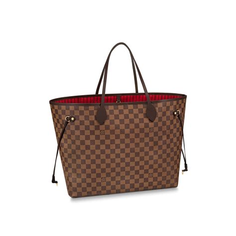 louis vuitton neverfull mm in damier canvas|louis vuitton damier ebene wristlet.